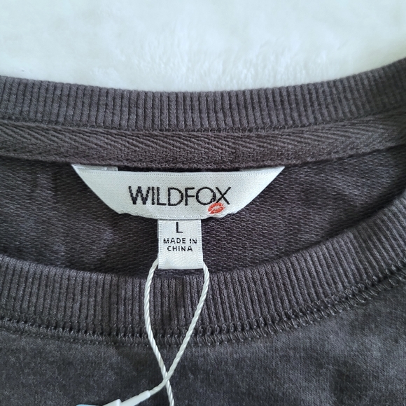 Wildfox🦊 "Easy Does It" Statement Sweatshirt - NWT - Picture 6 of 16